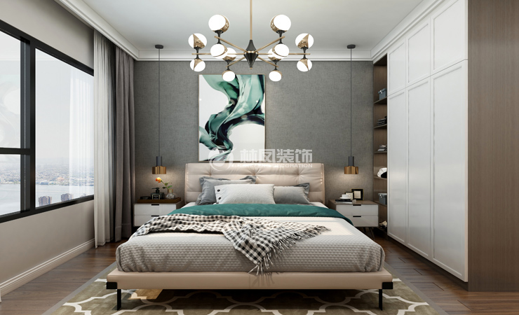 轻奢风格定制衣柜设计装修效果图