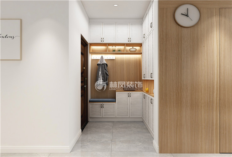 转完型玄关装修效果图