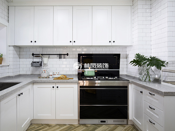 北欧风格厨房装修效果图