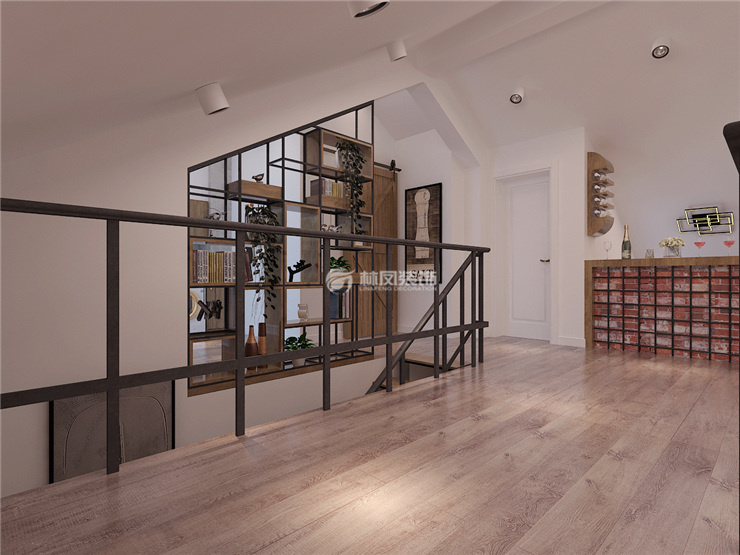 阁楼收纳柜设计装修效果图