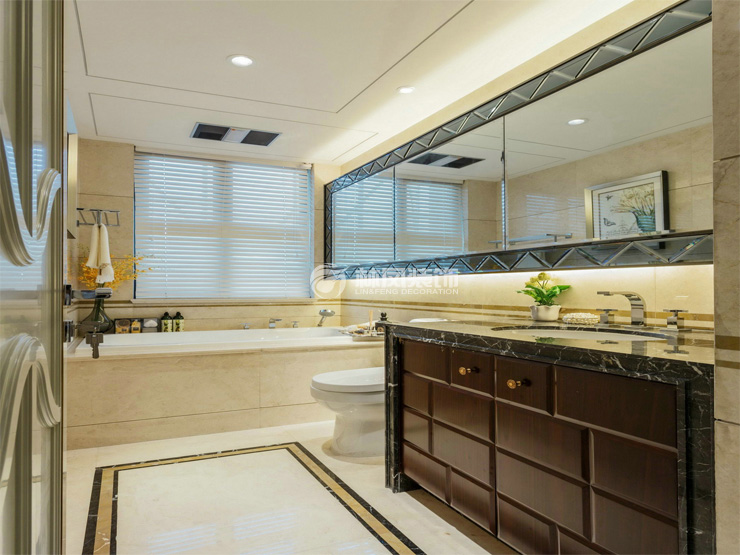 美式风格卫生间装修效果图