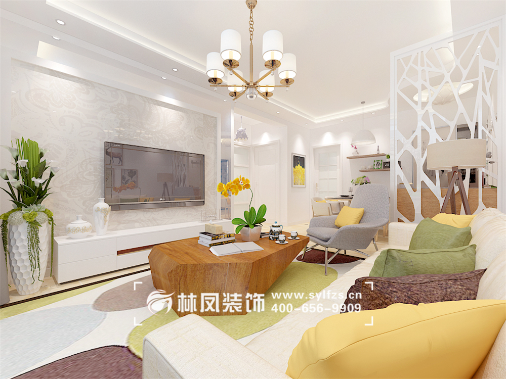 富文-万锦香樟树 80㎡ - 现代简约-客厅2.jpg