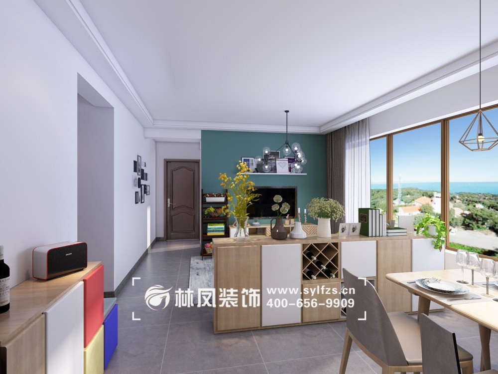 旭辉.东樾城-97平-北欧风格-餐厅.jpg