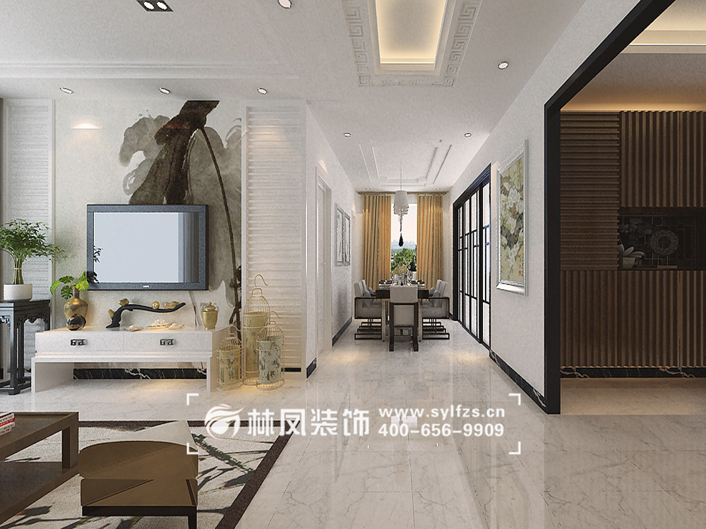 李莹-东大家属楼-新中式-157㎡-客厅1.jpg